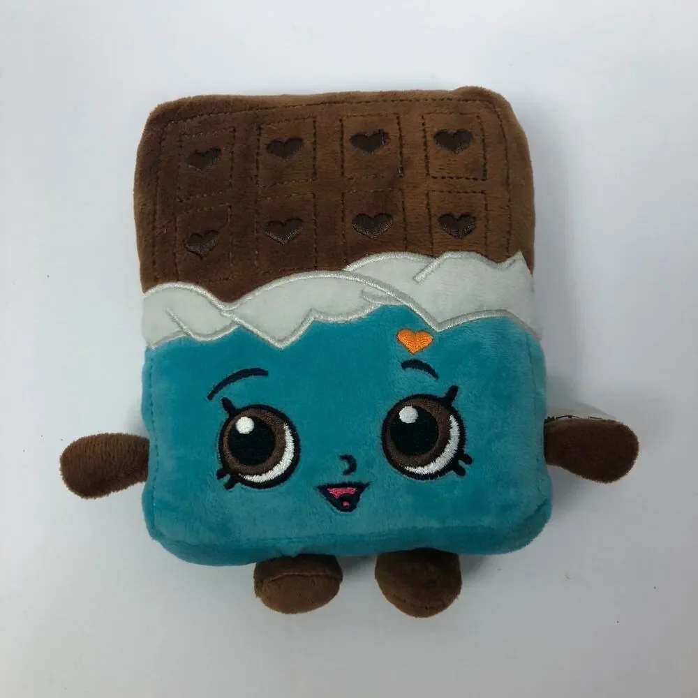 Shopkins Cheeky Chocolate Plush Stuffed Toy Sweat Treats Blue Brown